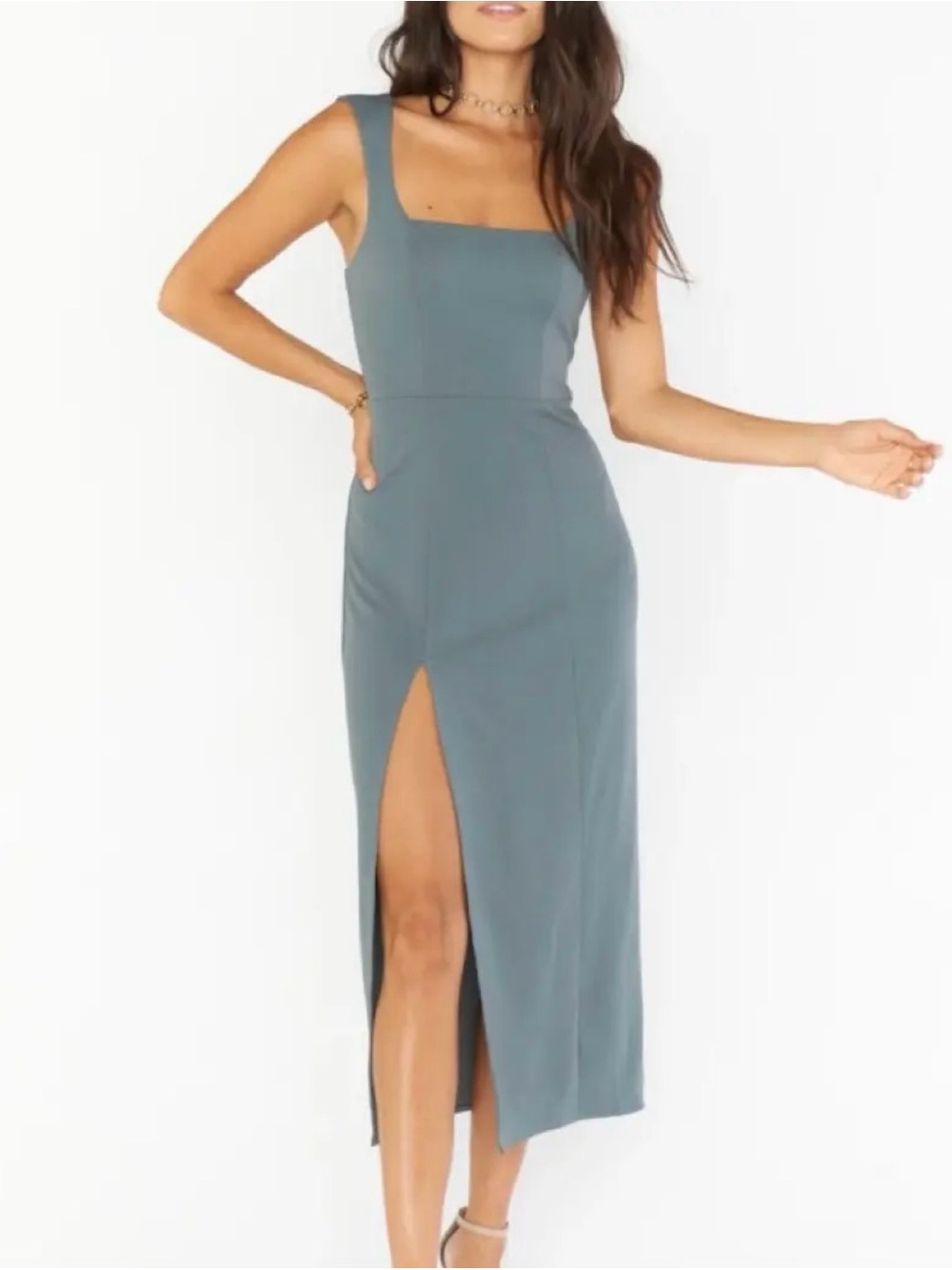 Show Me Your MuMu Eden Midi Dress NWT